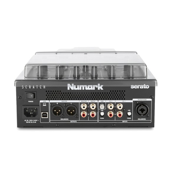 Decksaver Numark Scratch Cover - Rear View 