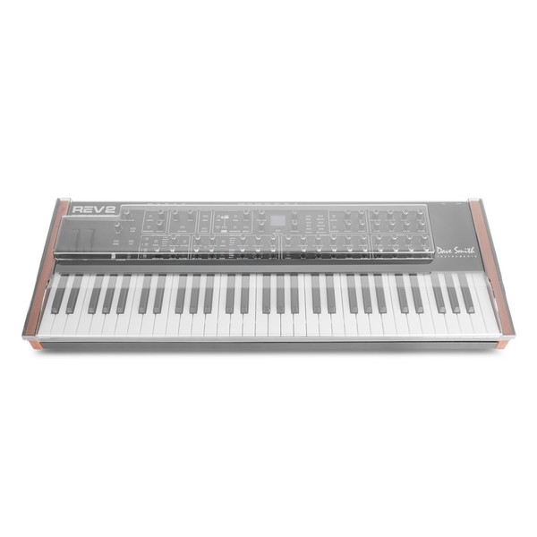 Decksaver Sequential Rev-2 Keyboard Cover, Soft Fit - Top View 
