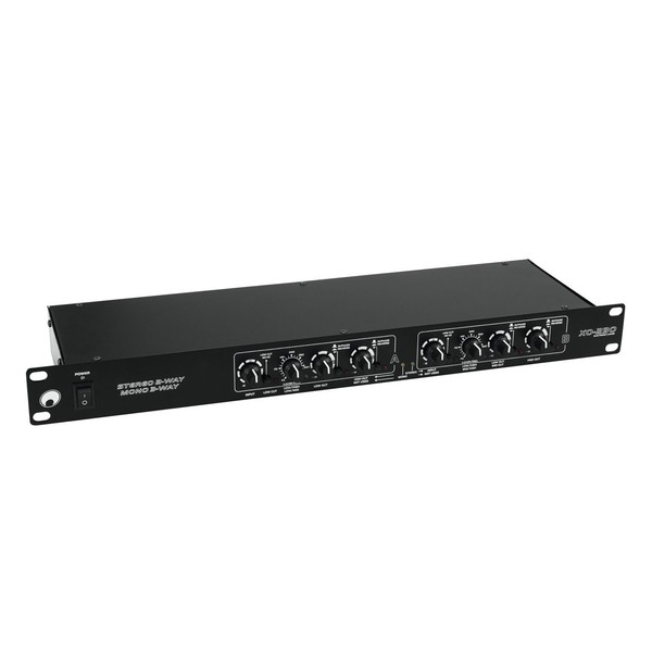 Omnitronic XO-300 Active Crossover - Front Angled Right
