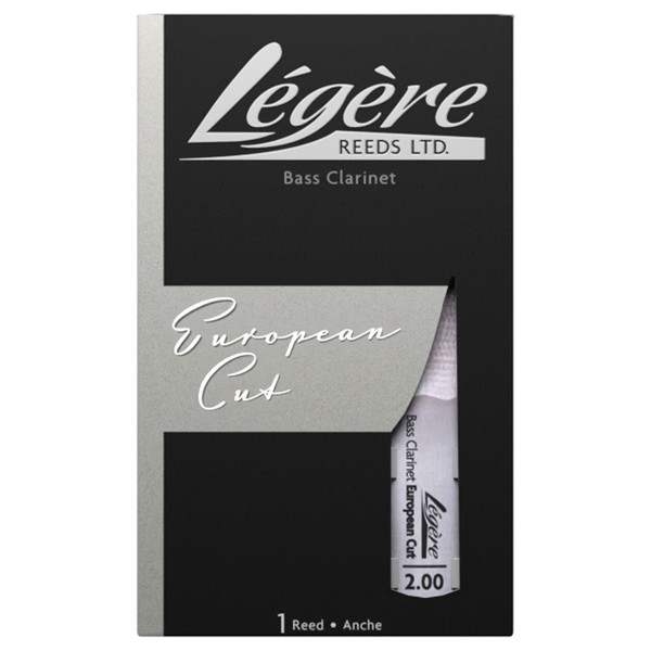 Legere Bass Clarinet European Cut Reed, 2