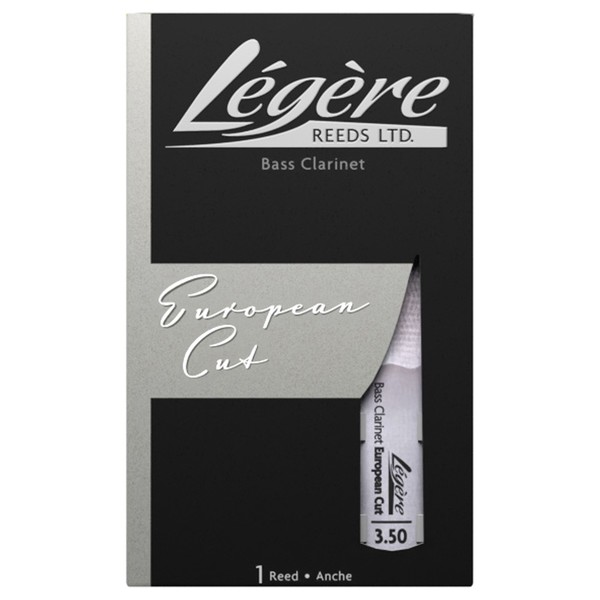 Legere Bass Clarinet European Cut Reed, 3.5