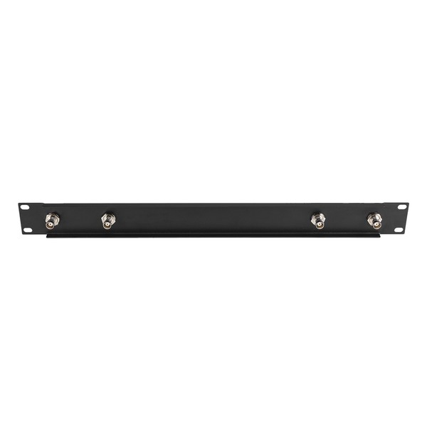 LD Systems ANTRK4 19" Antenna Rackmount Kit with 4 BNC Connectors - Rear View