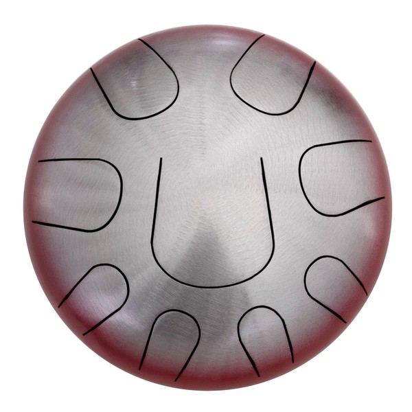 Pearl Metal Spirit Tongue Drum C Major, Crimson Burst Top