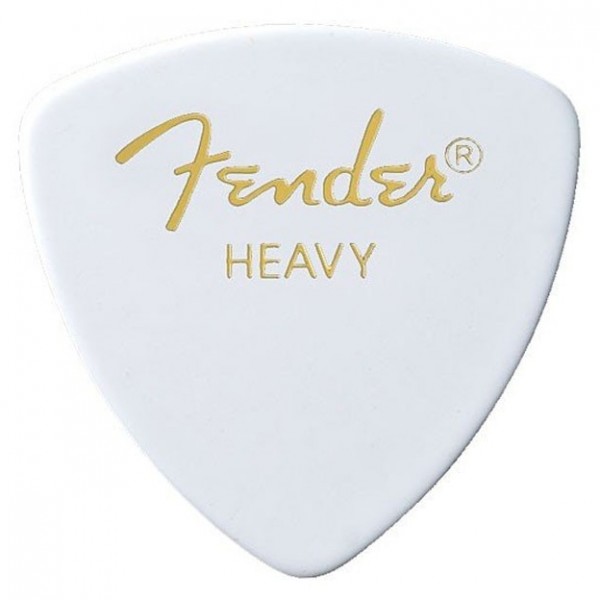 Fender 346 Classic Celluloid Heavy Picks, 12 Pack - Front View
