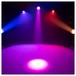 EUROLITE LED PAR-64 COB RGBW 120W Zoom bk - Stage Preview Lit Purple/Blue/Red