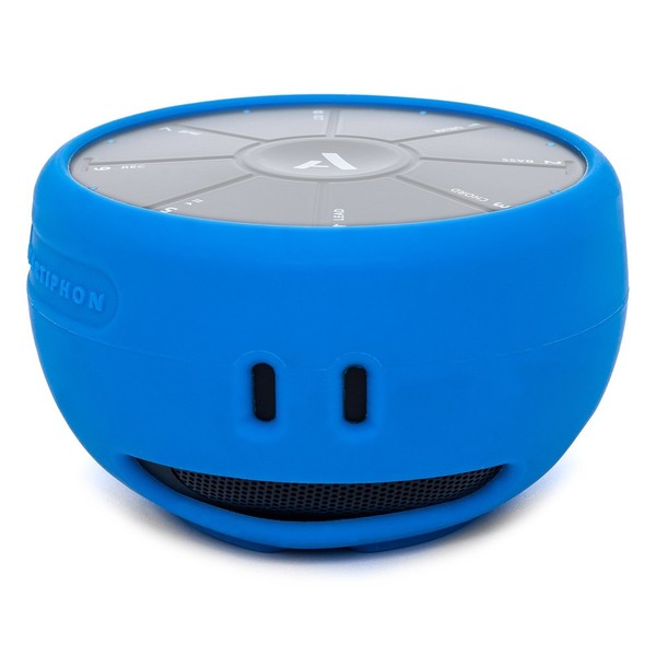 Artiphon ORBA Silicone Sleeve, Blue - Front with Orba (Orba Not Included)