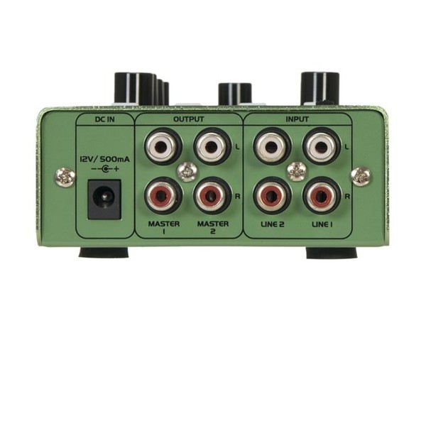 Omnitronic GNOME 202P ミニDJミキサー ブラック GNOME-202P Mini