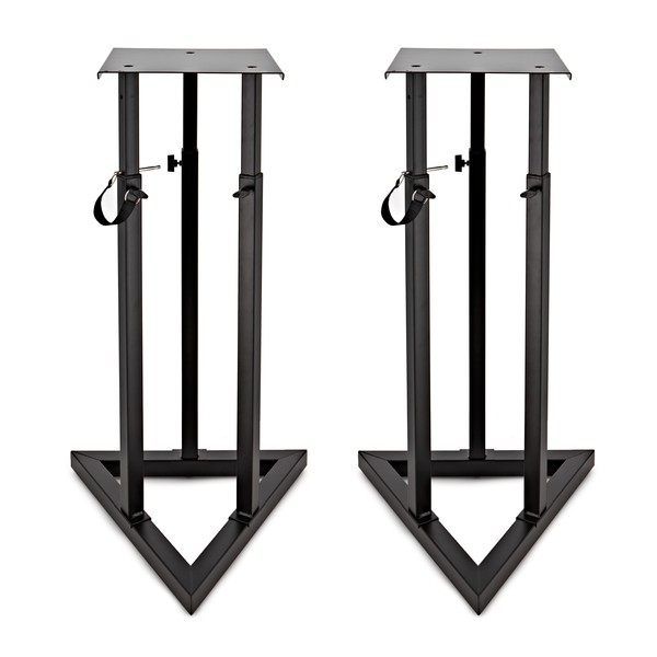 Adjustable Height Studio Monitor Speaker Stands, Pair