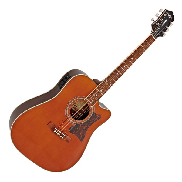 Epiphone DR-500MCE Masterbilt Electro Acoustic, Natural