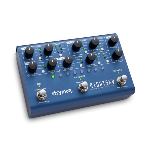 Strymon Night Sky Time Warped Reverberator Left