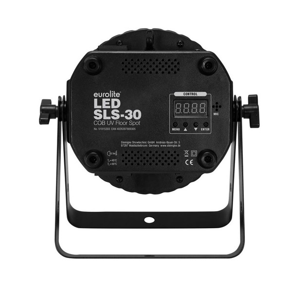 EUROLITE LED SLS-30 COB UV Floor- Back