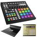 Native Instruments Maschine MKII, Solid Gold Custom Kit and Stand