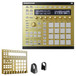 Native Instruments Maschine MKII, Solid Gold Custom Kit and Stand