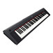 Yamaha NP31 Portable Digital Piano, Black -side