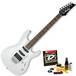 Ibanez GSA60 Electric Guitar, White with FREE Accessories Pack