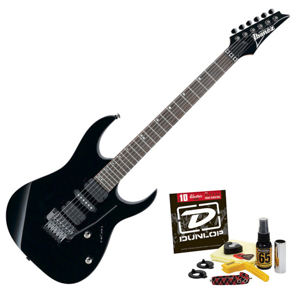Ibanez エレキギター ブラック OFFLINE Ibanez RG870Z Premium Electric Guitar, Black with FREE