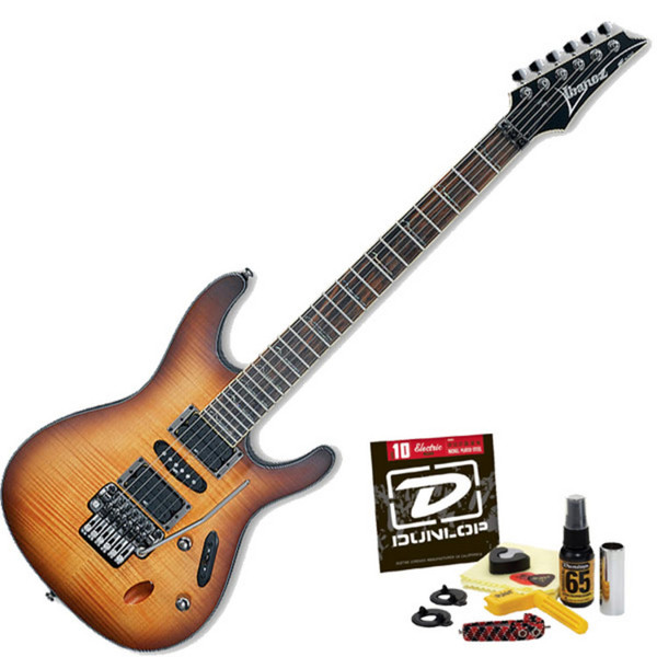 DISCIbanez S770FM Electric Guitar, Antique Flat FREE Accessories