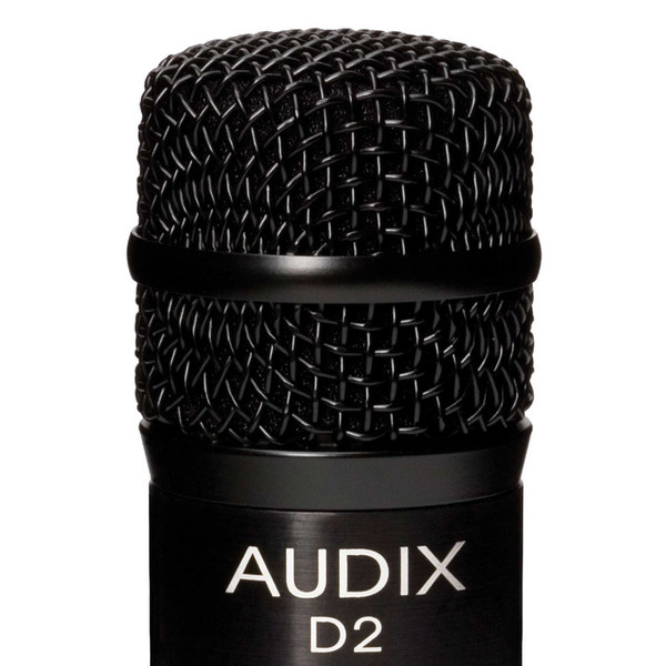 Audix D2 High Gain Percussion Microphone - Up Close 