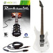 Rocksmith (Xbox 360) + Metal J II Electric Guitar, White