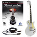 Rocksmith (PS3) + Electric-GB Guitar by Gear4music, White