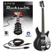 Rocksmith (PS3) + Electric-RC Guitar by Gear4music, Black