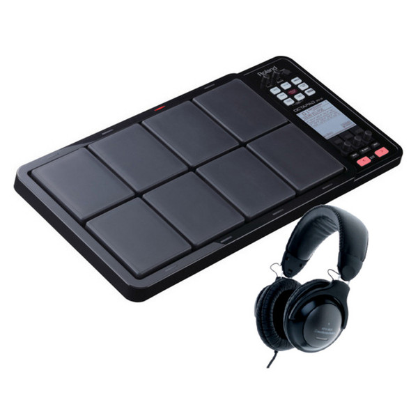 Roland Octapad SPD-30BK Percussion Pad & Audio-Technica Heapdhones