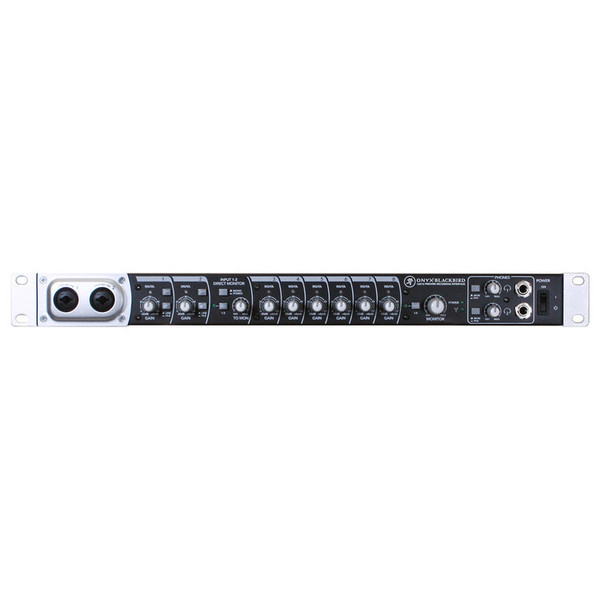 Mackie Onyx Blackbird FireWire Recording Interface (Front)