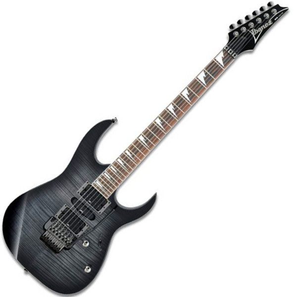 DISC Ibanez RG370FMZ Electric Guitar, Transparent Grey Burst