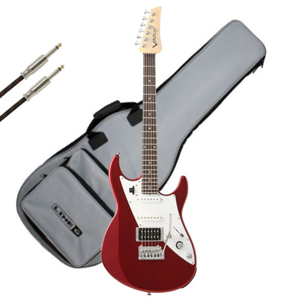 DISC Line 6 JTV-69 James Tyler Variax Guitar, Candy Apple Red