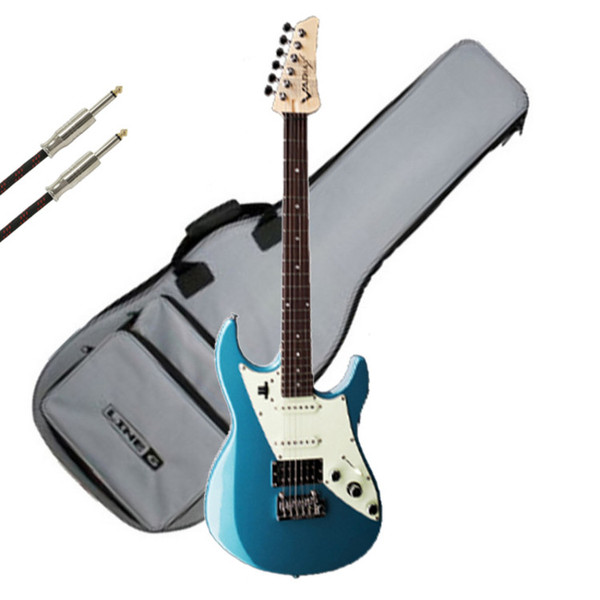 Line 6 JTV-69 James Tyler Variax Guitar, Lake Placid Blue w/FREE Gift