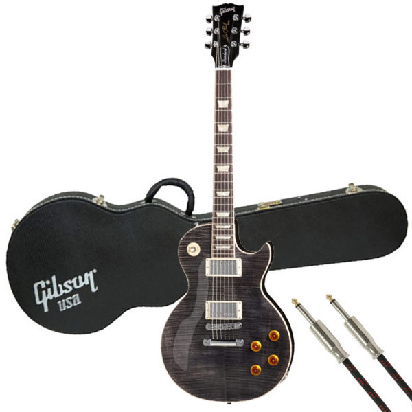 Gibson Les Paul 2012 Standard Premium, Translucent Black w/ FREE Gift