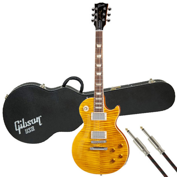 Gibson Les Paul 2012 Standard Premium, Trans Amber with FREE Gift