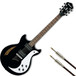 Ibanez AMF73-BK Electric Guitar,  Black with FREE Gift