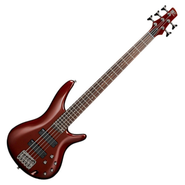 Ibanez SR305 5-String Bass Guitar, Root Beer Metallic