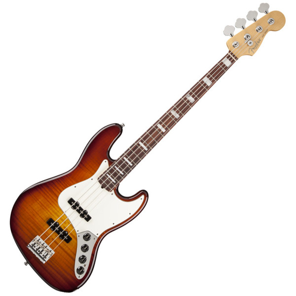 Fender Select Active Jazz Bass, Rosewood, Tobacco Sunburst