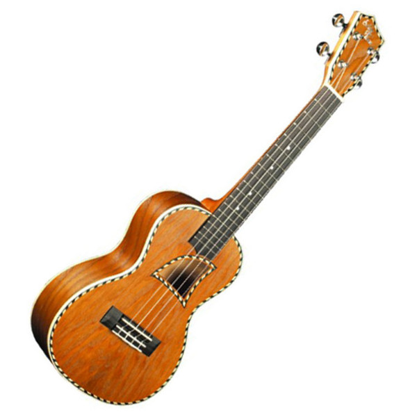 Eddy Finn Solidtop Mahogany Gloss Ukulele, Tenor