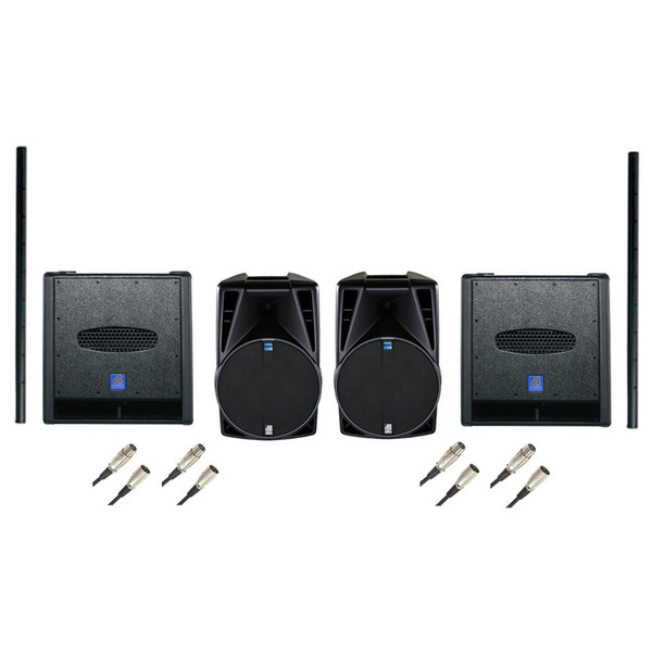 dB Technologies 1.6 kW Small Band PA System