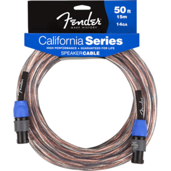 Fender California Speaker Cable, 15m, 14GA, Speakon - Speakon