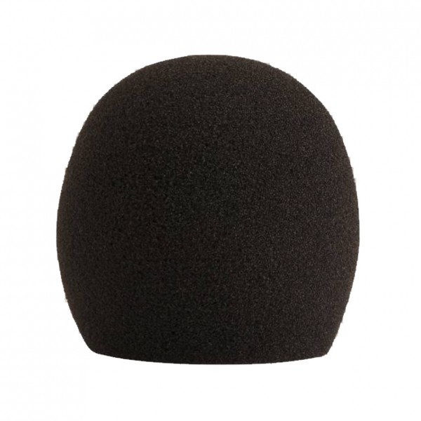 Shure A58WS Foam Windscreen for Ball Type Microphone, Black