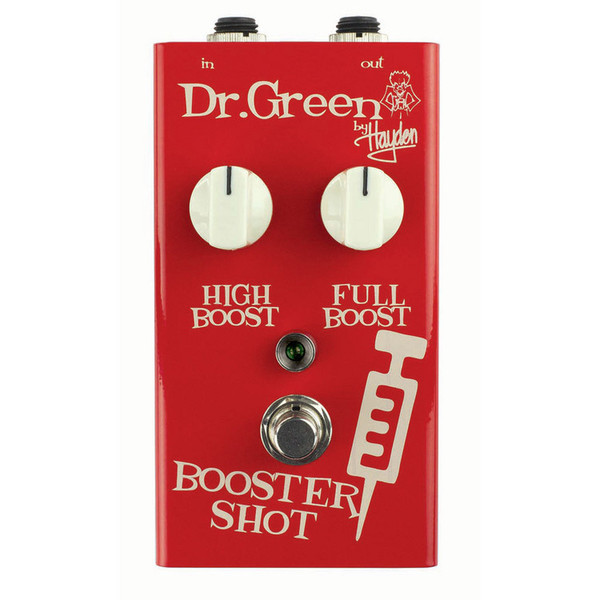 Dr Green Booster Shot Boost Pedal