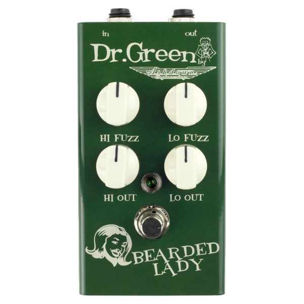 Dr Green Bearded Lady Vintage Fuzz Bass Pedal