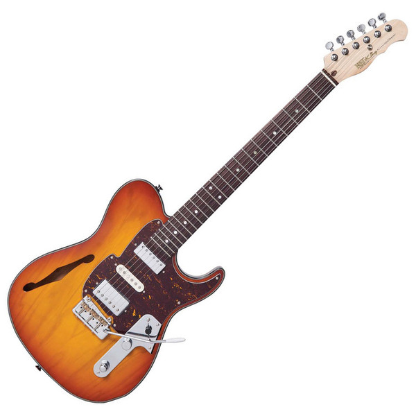 Fret King Black Label Country Squire Semitone De Luxe, Honeyburst