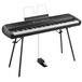 Korg SP-280 Digital Stage Piano, Black with Music Stand
