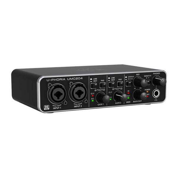 Behringer UMC204 USB Audio Interface