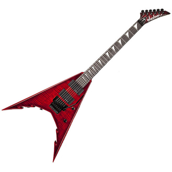 Jackson Corey Beaulieu Signature KV6 Electric Guitar, Transparent Red