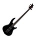 Dean Edge Series 4 String Bass with EMG Pickups, Classic Black