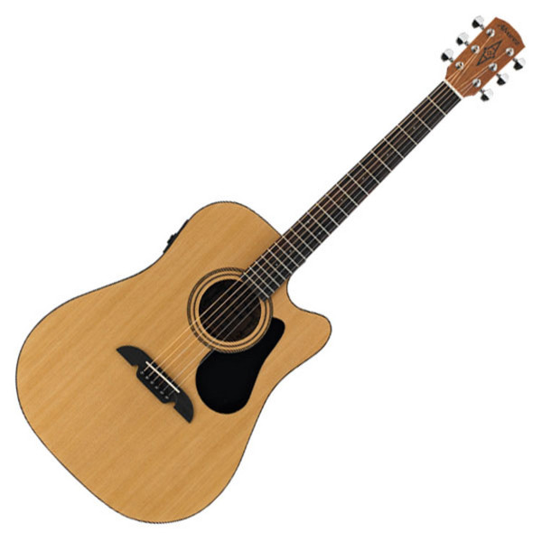 Alvarez RD12 Dreadnought Acoustic Guitar, Natural With Gigbag - main