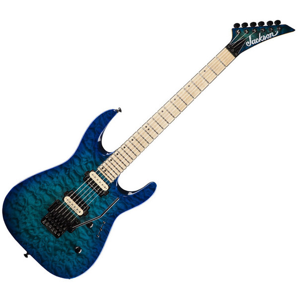 Jackson DK2MQ Pro Series Dinky Electric Guitar, Chlorine Burst