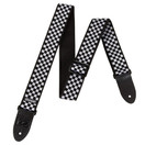 Dunlop Strap, Black and White Check