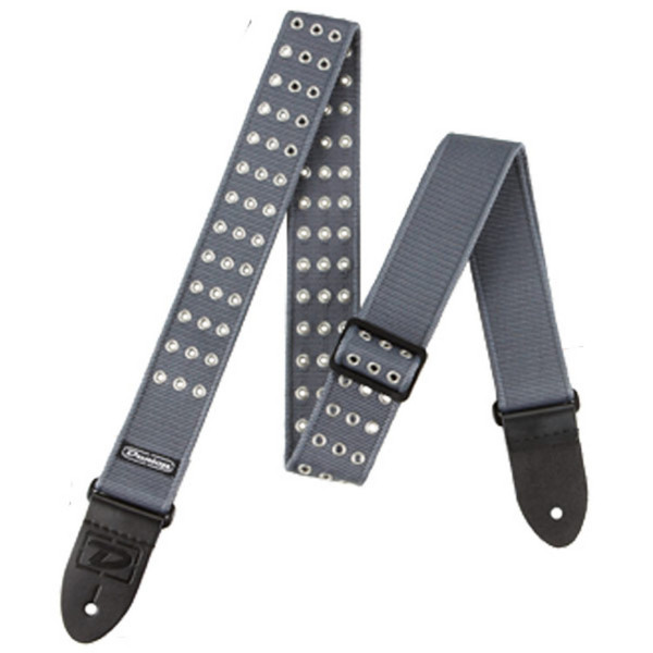 Jim Dunlop Strap, Grey Grommet